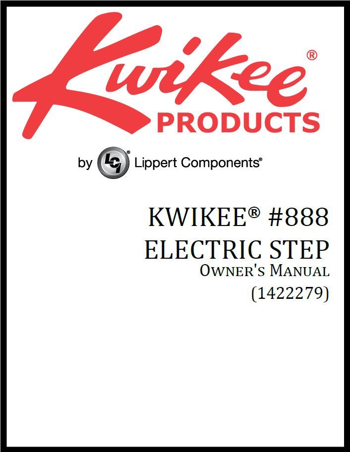 Kwikee Electric Steps